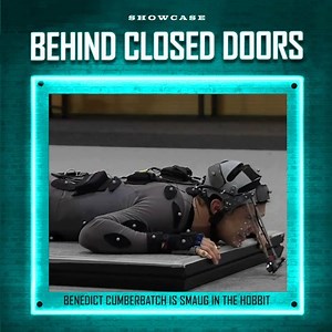 #BehindClosedDoors Watch #BenedictCumberbatch bring legendary dragon #Smaug to life 🐉 Far from a normal voiceover! 🎙️ | Showcase Cinemas UK