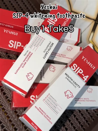 Protect Your Teeth from Cavities with SIP! 🦷💡#yeshuitoothpaste #toothpaste #whiteningtoothpaste #probiotictoothpaste #yeshuisip4probiot YG