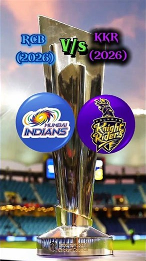 KKR vs MI 2026: Best Playing XI Comparison & Team Analysis 🏏 #cricket #ipl #viral