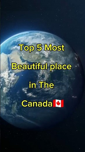 Most Beautiful Places in Canada 🇨🇦 | Top 5 Must-See Spots | #Canada #TravelShorts