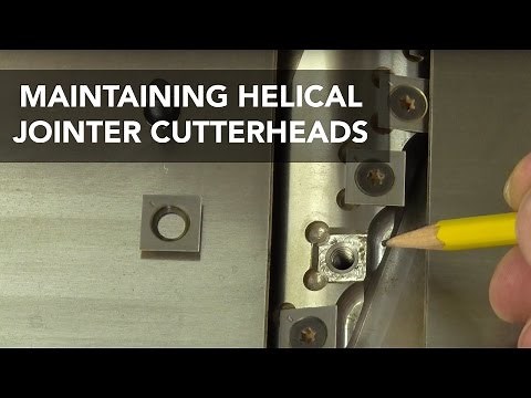 Tips for Maintaining Jointer Insert Cutterheads