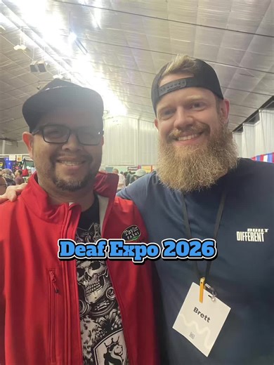 Was at deaf expo for like 2 hours, the ending of it. Nice good times! #deafnation