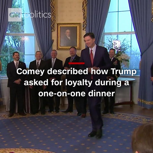 604K views · 7.1K reactions | "I don't think he's medically unfit to be President. I think he's morally unfit to be President." Former FBI Director James Comey takes aim at Donald Trump in his first interview since being fired by the US President last year. https://cnn.it/2qCZg7h | CNN | Facebook