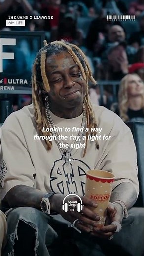 Lil Wayne Verse – My Life (Lyrics Video) | The Game ft Lil Wayne #shorts