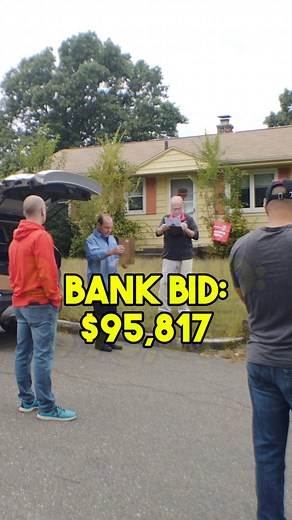 What happens at a foreclosure auction? Here’s how it works: Investors perform due diligence before the auction starts to determine their maximum allowable bid. It’s vital to stick to your bid number and not get caught up in the pressure of competition. Investors use foreclosure auctions as a way to secure deals because you can buy them for way below market value! Follow Two Guys Take on Real Estate for more tips and tricks to purchasing multiple real estate investment properties. #ForeclosureAuc