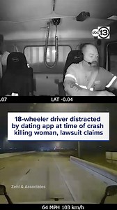 1.4M views · 11K reactions | The driver of an 18-wheeler that crashed into a Tomball woman's SUV, killing her, was taking screenshots and looking at a dating app at the time of the crash, new court filings claim. | ABC13 Houston | Facebook