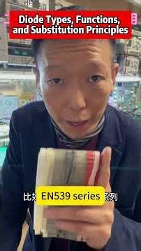 Diode Types, Functions, and Substitution Principles