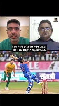The Battle Within. #vaibhavsuryavanshi #sanjusamson #teamindia #ashwin