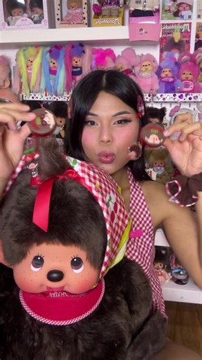 かわいいモンチッチと優しい色のコラボレーション