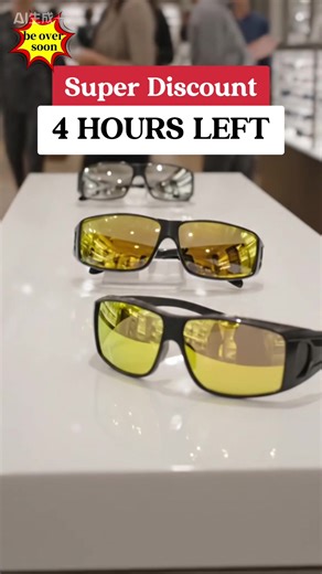 Drive Confidently at Night with Stylish Night Vision Glasses