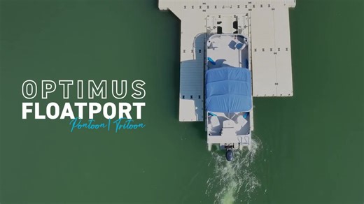 Meet the new Optimus FloatPort™! Designed for today’s pontoon and tritoon owners. Engineered for reliability and built for real-life waterfront conditions, the Optimus FloatPort keeps your pontoon or tritoon dry, secure, and fully out of the water when not in use. No more corrosion, algae buildup, or constant maintenance. Just smooth docking, safe storage, and protection that lasts. The Optimus FloatPort is built to upgrade every part of your waterfront experience. Stronger. Smarter. Ready for y