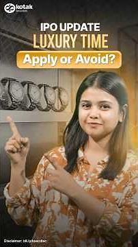 Luxury Time IPO Review - SME IPO To Watch 🔥