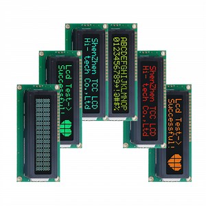 [Hot Item] Mini 16X2 LCD Module OLED Display Color 6800 4/8-Bit Parallel Spi 3/4-Wire I2c Serial Screen LCD Character Display