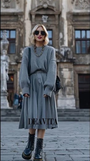 Rock zu Combat Boots? 5 Outfit Ideen