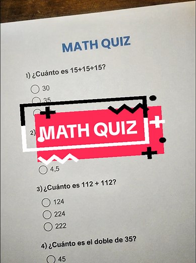 Challenging Math Quiz: Test Your Knowledge Now