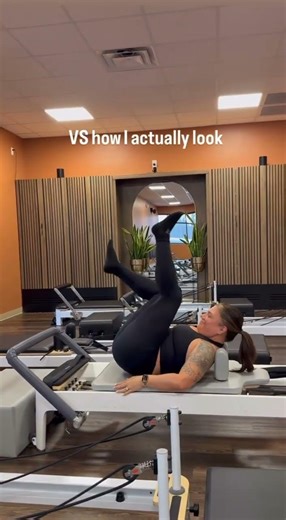 What Pilates really looks like #pilatesreformer