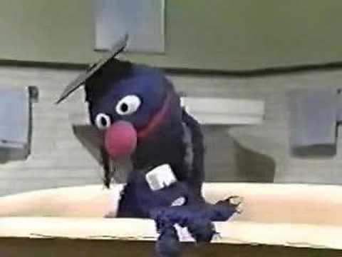 Grover Takes a Bath (Vintage Sesame Street)