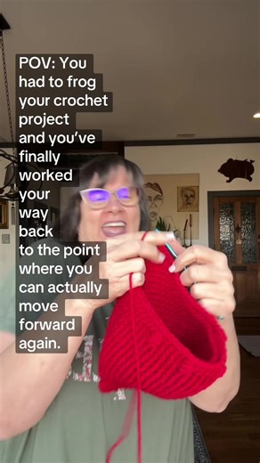 Crochet Project Recovery After Frogging