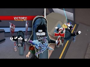 PLAYING MM2 AS A *GIRL TRYHARD* (Murder Mystery 2)