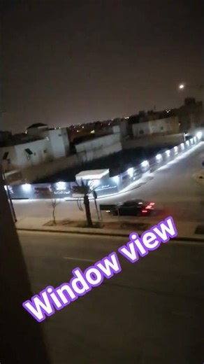 Again window view#night #riyadh #coldweather