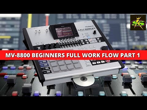 Roland MV 8800 Beginners Full WorkFLow video Part 1