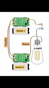 5.8K reactions · 741 shares | 3way switch wiring and diagram #3wayswitch #diagram | Jhay-ar Petero | Facebook