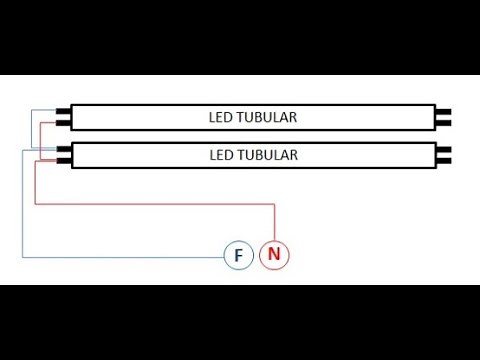 Como montar uma luminária com lâmpadas tubular de led?