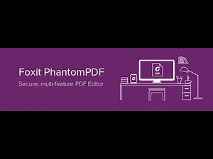 Foxit PhantomPDF - Computer Fundamental Friday training on November 11, 2019