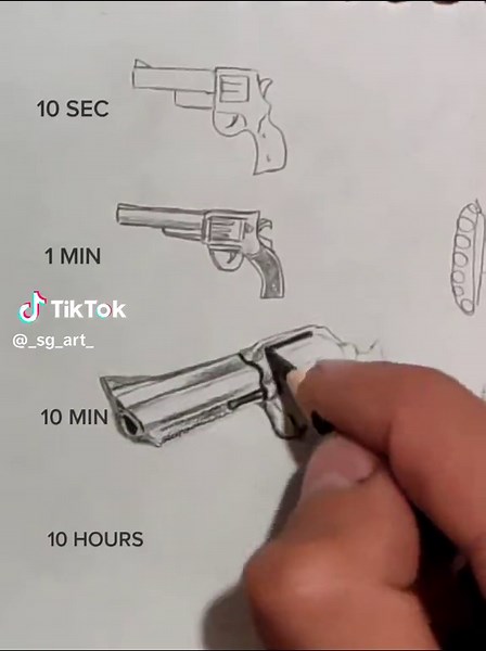 Drawing a Pistol: Step-by-Step Guide