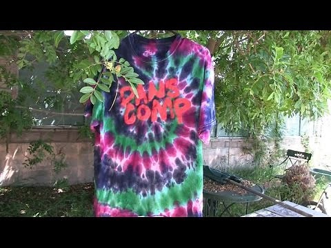 How To Tie Dye A Shirt