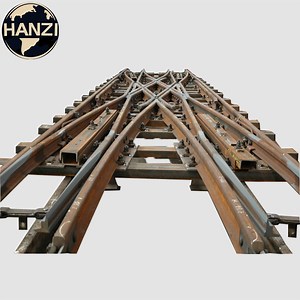 [Hot Item] Rail Frog Railway Switch Railroad Track Parts Railway Turnout for Sale