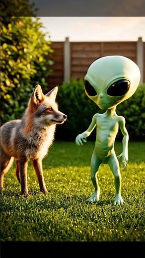 Fox Meets Alien That Only Communicates Through Dance | Ease Loop
