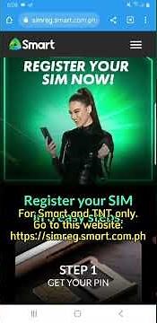 SMART: Register your SIM card