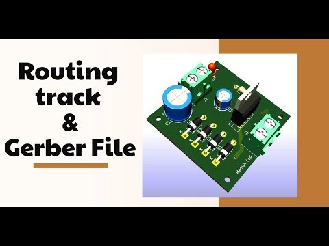 4. Routing Track & Gerber File (Hindi)
