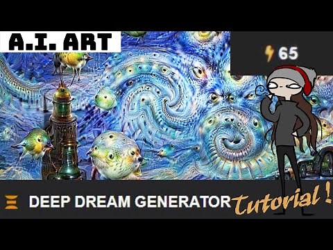 A.I. ART TUTORIAL - DEEP DREAM Generator