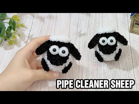 モールアートの作り方/モールで可愛羊を作ってみました！