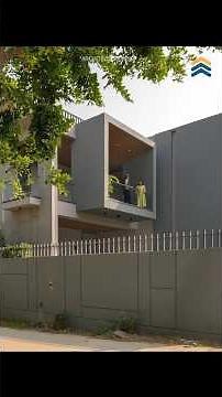 Vaikunth Nivas | A 3180 Sq Ft Modern Indian Home with Courtyard & Double Height Living | 4th Axis