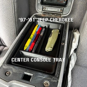 Jeep Cherokee XJ Center Console Tray (1997-2001) – Interior Storage Organizer - Etsy