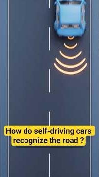 How do self-driving cars recognize the road ?
