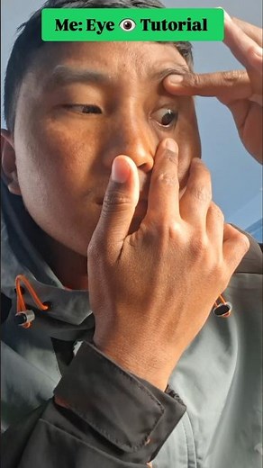 crazy Eye challenge trick tutorial ✅