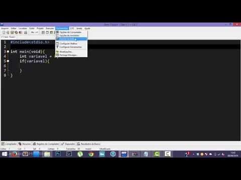 Modificando as Cores do Dev C++