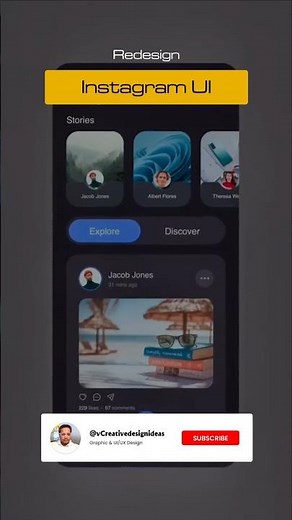 Instagram UI Design in Figma | Modern Social App Tutorial 📱🎨