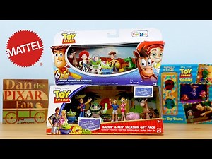 FLASHBACK REVIEW! 2011 Toy Story Buddy Pack Gift Packs— Barbie & Ken Vacation & Canyon Adventure