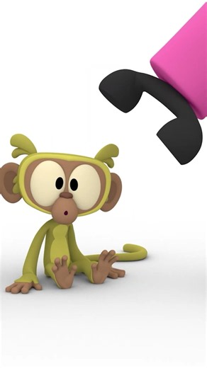 🐒 Conta tutte le scimmie nel letto con Pocoyo! #cartonianimatipocoyo #pocoyo #pocoyoitaliano