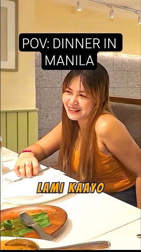 Trying Filipino food for the first time in Manila 🇵🇭
