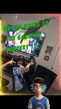 Crazy Reveal for his favorite Band ‎⁨‪@Gorillaz‬ Tour concert tickets 🎫 in Miami