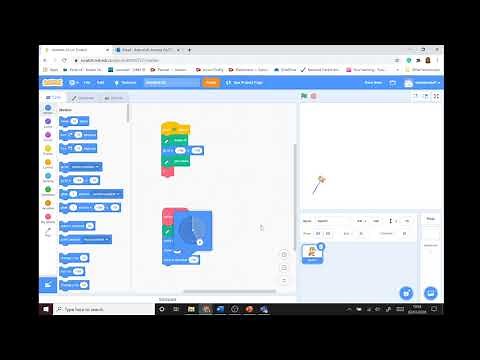 Scratch Lesson 2 Draw Letter A