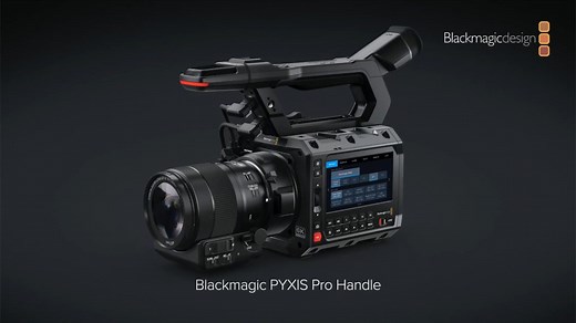 Blackmagic Announces Blackmagic PYXIS Pro Handle and Pro Grip