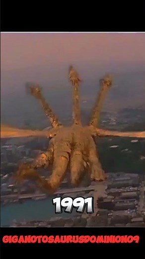 Evolution of King Ghidorah (1964-2019) #kingghidorah #godzillakingofthemonsters #evolution