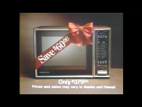 Kenmore Microwave 'Thanksgiving' Commercial (1978)